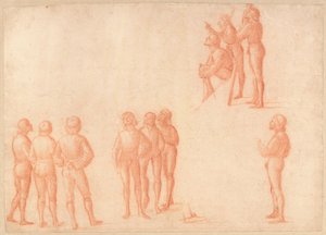 Grupy postaci męskich autorstwa Vittore Carpaccio