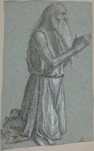 Święty Hieronim prosto, Żołnierz z włócznią, 1460-1525. autorstwa Vittore Carpaccio