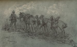Studium kredy autorstwa Vittorio Guaccimanniego, ok. 1900 r. autorstwa Vittorio Guaccimanni
