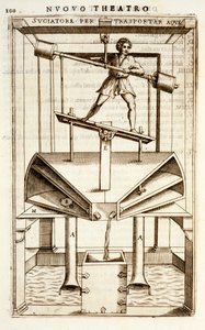 Hydrauliczna maszyna do pompowania wody, 1607