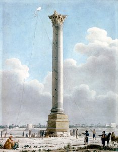 Kolumna Pompejusza, Aleksandria 1798, 1798