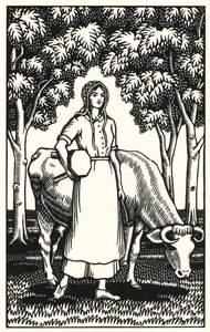 Ilustracja do Tess Of The D’Urbervilles autorstwa Thomasa Hardy