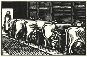 Ilustracja do Tess Of The D’Urbervilles autorstwa Thomasa Hardy