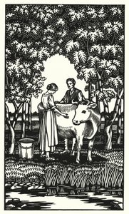 Ilustracja do Tess Of The D’Urbervilles autorstwa Thomasa Hardy