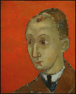 Autoportret, lata 20. XX wieku. autorstwa Vladimir Alexeevich Komarovsky