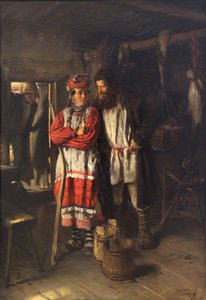 Teść, 1888 autorstwa Vladimir Egorovic Makovsky