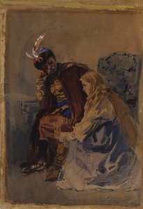 Mazepa z Marią, 1892 autorstwa Vladimir Egorovic Makovsky