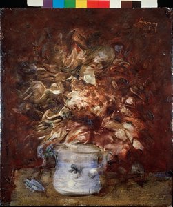 Bouquet de fleurs (Bukiet kwiatów), ok. 1940 (olej na płycie)