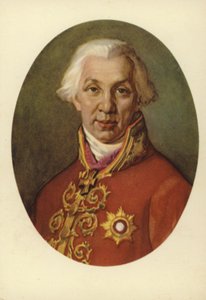 Gavrila Derzhavin, rosyjska poetka autorstwa Vladimir Lukich Borovikovsky