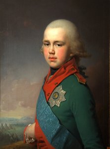Portret wielkiego księcia Konstantyna Pawłowicza Rosji 1779-1831, 1795