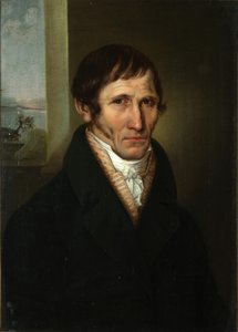 Portret zarządcy majątku Krasnopolec w obwodzie pskowskim, ok. 1813 r. autorstwa Vladimir Lukich Borovikovsky