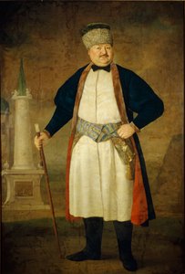 Portret Pawła Jakowlewicza Rudenko, 1778 autorstwa Vladimir Lukich Borovikovsky