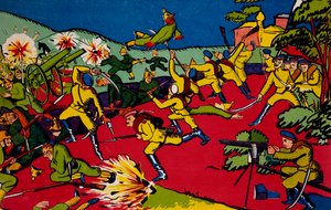 Niemcy jesteście silnymi istotami, Warszawy nie zobaczycie, lepiej teraz za życia uciekać do Berlina autorstwa Vladimir Mayakovsky