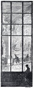 Ilustracja do Okrągłego tańca pór roku K. Balmonta, 1907 autorstwa Vladimir Petrovich Drittenpreis