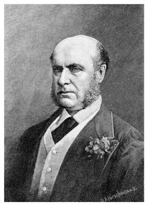 Sir Hercules Robinson, brytyjski administrator kolonialny 1886. autorstwa WA Hirschmann