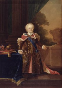 Iwan III lub Iwan VI Antonowicz. Portret pełnometrażowy autorstwa W.A. Müller