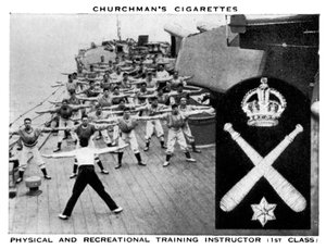 Instruktor treningu fizycznego i rekreacyjnego, 1. klasa, 1937. autorstwa WA and AC Churchman