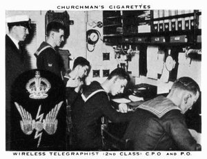 Telegrafista bezprzewodowy, 2. klasa, CPO i PO, 1937.