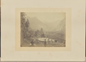 Na Col de Fedaia, Wenecja autorstwa W.D. Howard and F.H. Lloyd