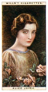Alice Joyce 1890-1955, amerykańska aktorka, 1928.