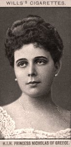 H.I.H Księżniczka Mikołaja z Grecji, 1908. autorstwa WD and HO Wills
