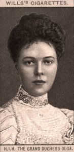 H.I.H Wielka Księżna Olga, 1908. autorstwa WD and HO Wills