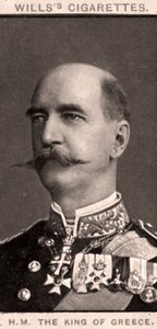 H.M. Król Grecji, 1908. autorstwa WD and HO Wills