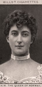 H.M. Królowa Norwegii, 1908. autorstwa WD and HO Wills