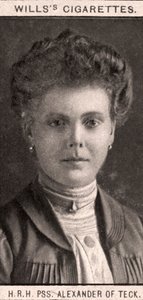 HR, PSS. Aleksander z Teck, 1908. autorstwa WD and HO Wills