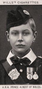 Jego Wysokość Książę Albert Walii, 1908. autorstwa WD and HO Wills