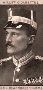 JKW Książę Karol Szwecji, 1908. autorstwa WD and HO Wills