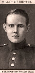 JKW Książę Krzysztof z Grecji, 1908. autorstwa WD and HO Wills
