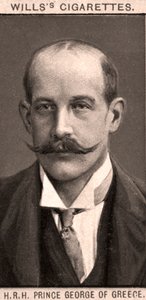 JKW Książę Jerzego Grecji, 1908. autorstwa WD and HO Wills