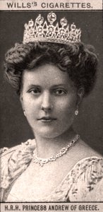 JKW Księżniczka Andrzej z Grecji, 1908. autorstwa WD and HO Wills