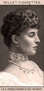 JKW Księżniczka Bernard z Saxe-Meiningen, 1908. autorstwa WD and HO Wills