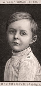 H.R.H Korona, PR. Norwegii, 1908. autorstwa WD and HO Wills