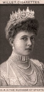JKW Księżna Sparty, 1908. autorstwa WD and HO Wills