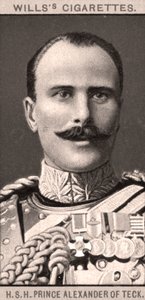 HSH Książę Aleksander Teck, 1908.