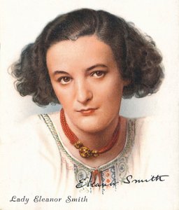 Lady Eleanor Smith, 1937. Artyści: Nieznani, WD & HO Wills.