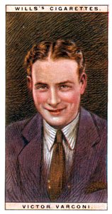 Victor Varconi 1891-1976, aktor węgierski, 1928. autorstwa WD and HO Wills