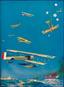 „Obrona wybrzeża: los najeźdźców”, c1918 1919 autorstwa WH Holloway