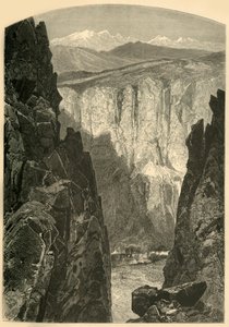 „Kanion palisady”, 1874.