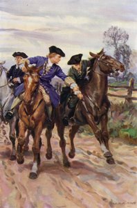 „Jones natychmiast chwycił kolesia za rękę” (kolor lito) autorstwa W.R.S. (after) Stott