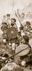 Górale w bitwie pod Killiecrankie, 27 lipca 1689 (lito)