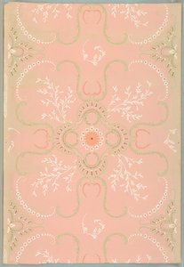 Papier sufitowy autorstwa W. Campbell and Co.