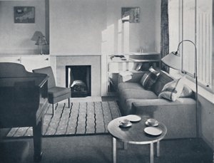Elsa Booth - Salon przeznaczony na fortepian, 1939 autorstwa W. Dennis Moss