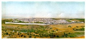 Panorama Jerozolimy, ok. 1870 r.