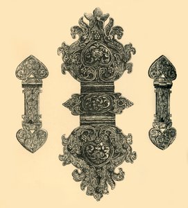 Srebrne spinki do książek, 1881. autorstwa W. E. Mackaness
