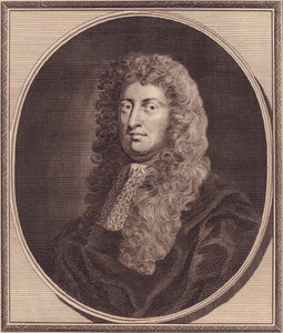 Portret angielskiego polityka Williama Russella, Lord Russell (1639-1683), miedzioryt Johna Goldara (1729-1795) z obrazu G Knellera autorstwa John Ward Dunsmore