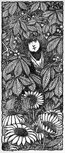 Mała rozbójniczka, ok. 1930 r. autorstwa William Heath Robinson